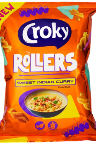 Croky Rollers Sweet Indian Curry