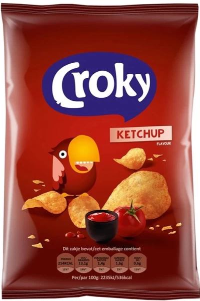 Croky Chips Ketchup