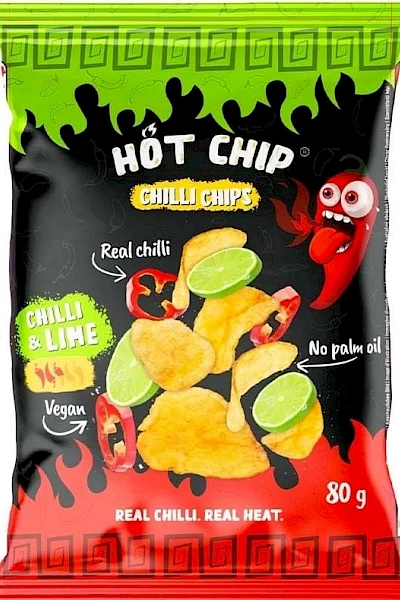 Hot Chip Chilli & Lime Chips