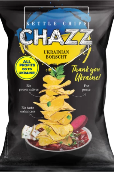 Chazz Potato Chips Ukrainian Borscht