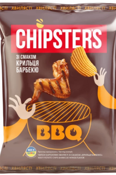 Chipsters BBQ Wings Chips