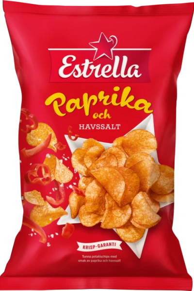 Estrella Paprika & Havssalt Chips