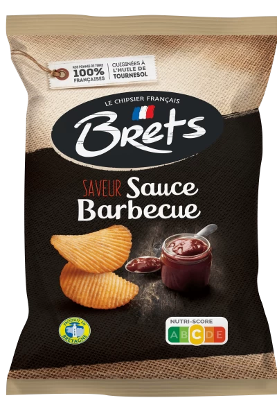 Brets Chips Sauce Barbecue