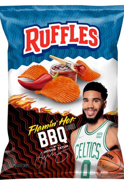 RUFFLES Flamin' Hot BBQ