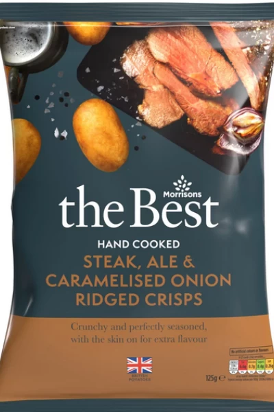 The Best Steak, Ale & Onion Crisps